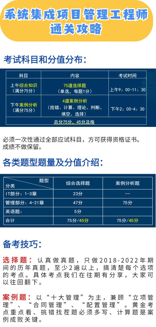 2023年系统集成项目管理工程师通关攻略 聚焦信息系统集成服务